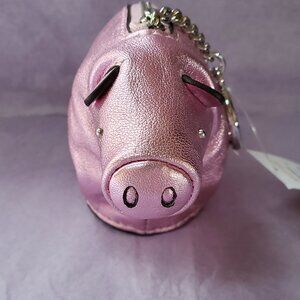 Michael Kors Giftables Pig Coin Pouch FOB Charm